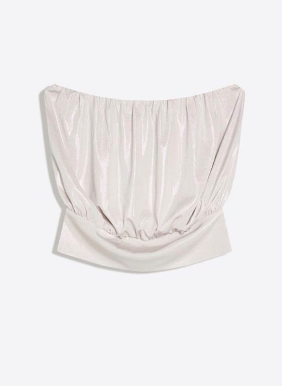 Top bandeau beige